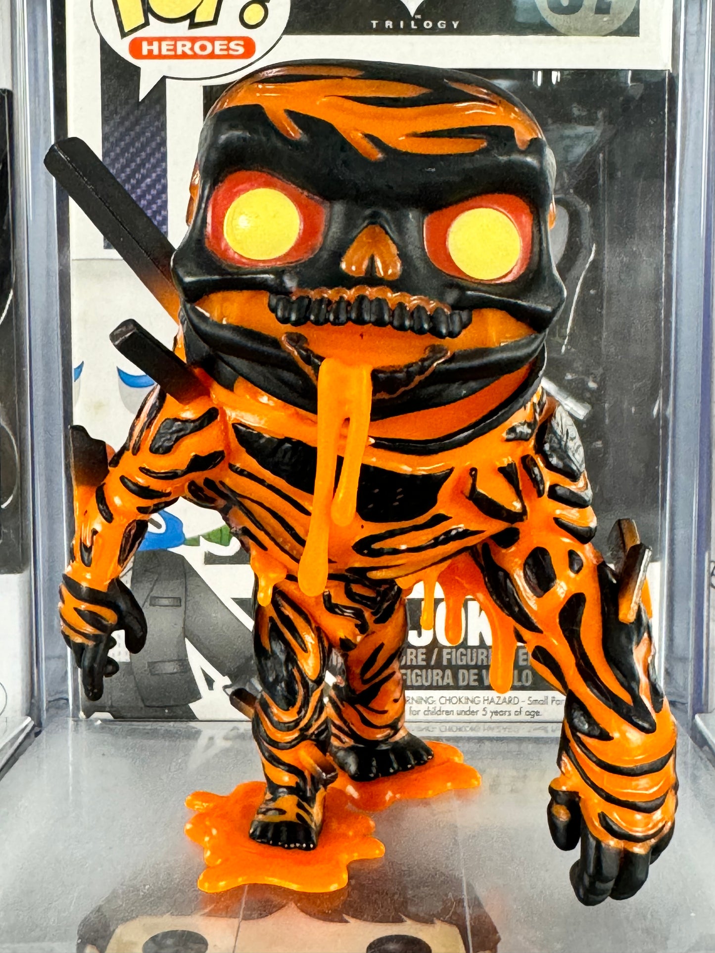 Marvel Spider-Man Far From Home - Molten Man (Glow in the Dark) (474) Vaulted OOB