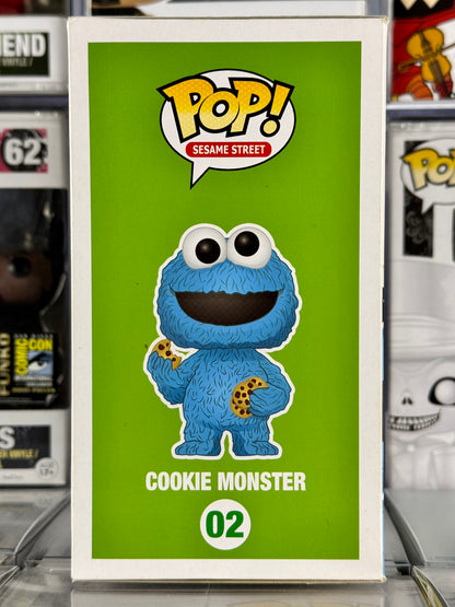 Pop Sesame Street - Cookie Monster (Flocked) (02) (New York Comic Con) Vaulted