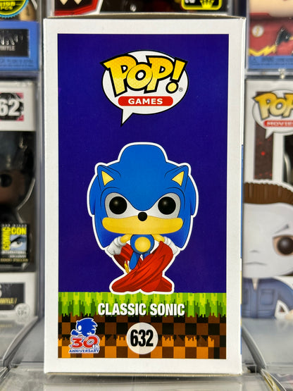 Sonic the Hedgehog - Classic Sonic (Flocked) (632) Funko Exclusive