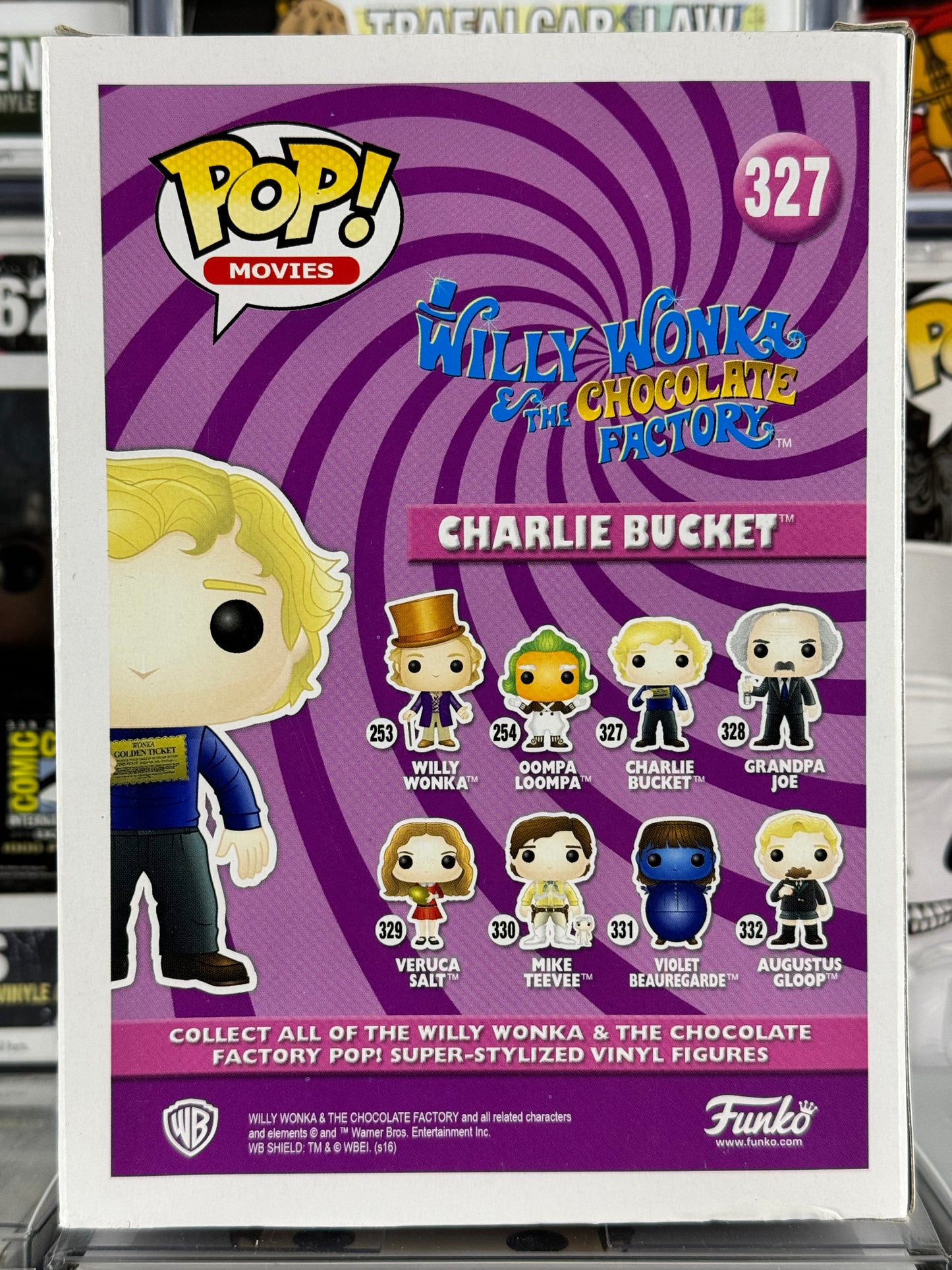 Willy Wonka y la fábrica de chocolate - Charlie Bucket (327) abovedado