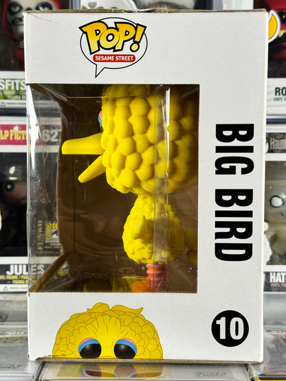 Pop Sesame Street - 6" - Big Bird (Flocked) (10) abovedado