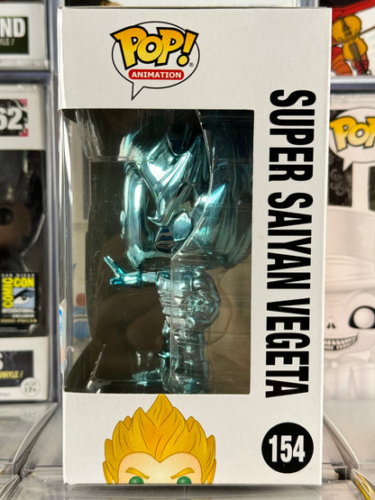 Dragonball Z - Super Saiyan Vegeta (Blue Chrome) (154) 2018 Fall Convention Vaulted