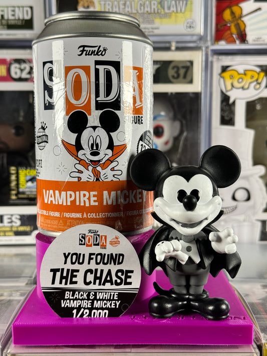 SODA Pop! - Disney - Vampire Mickey BLACK & WHITE CHASE