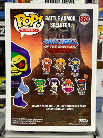 Masters of the Universe - Armadura de batalla Skeletor (metálica) (263) abovedada