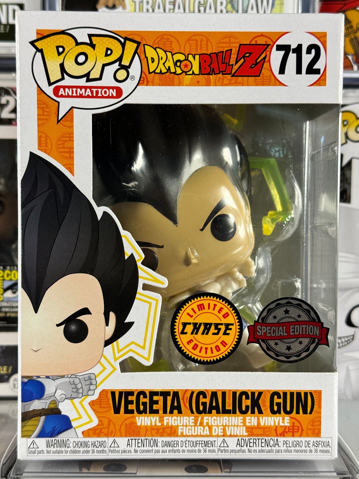 Dragonball Z - Vegeta (Galick Gun) (712) CHASE abovedado
