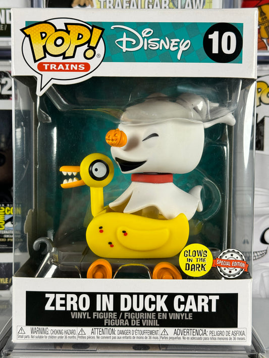 Disney - Tim Burton's The Nightmare Before Christmas - Zero In Duck Cart (Glow in the Dark) (10)