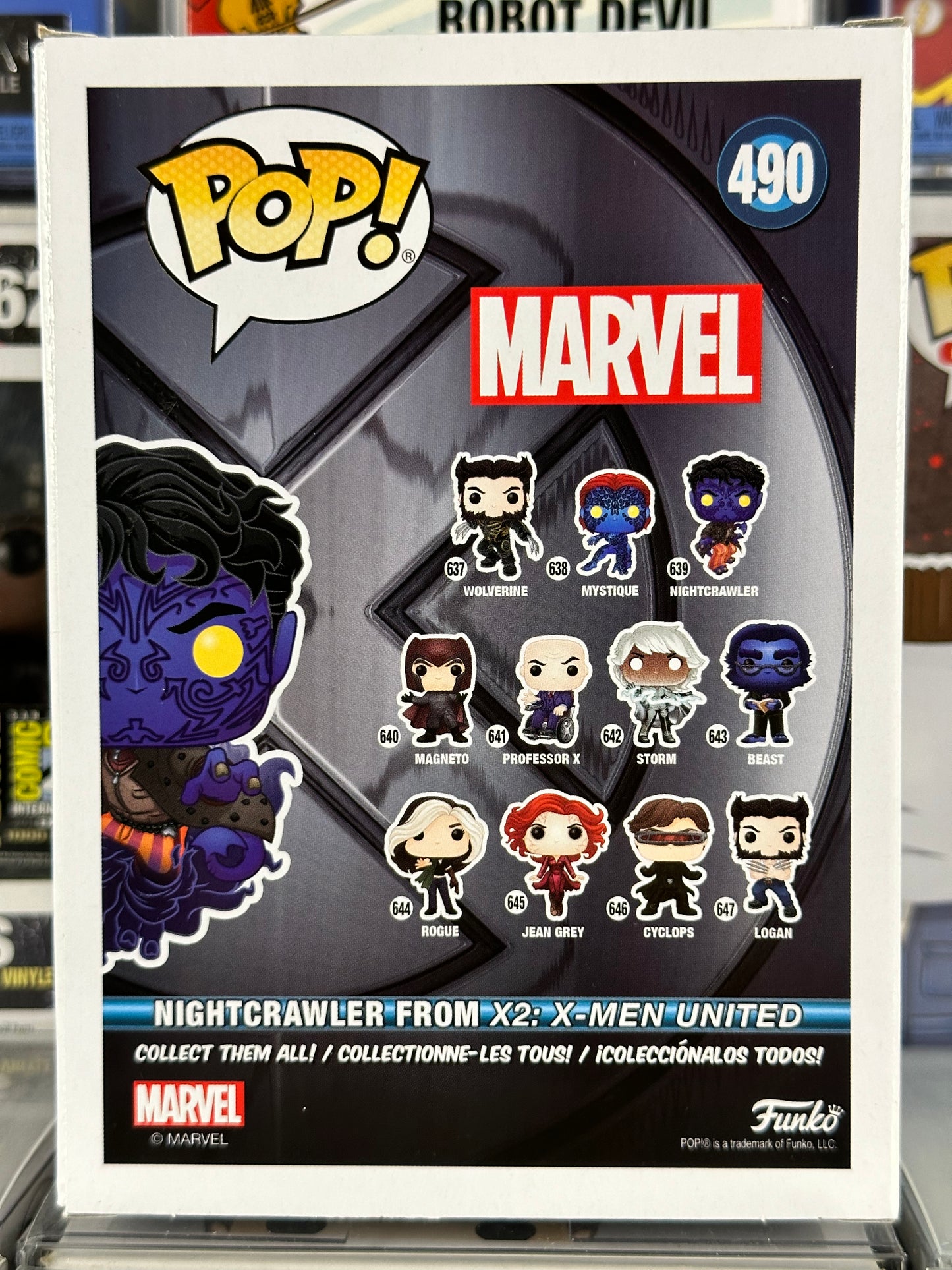 Marvel - Nightcrawler (490) Exclusivo de la Convención de Verano 2020