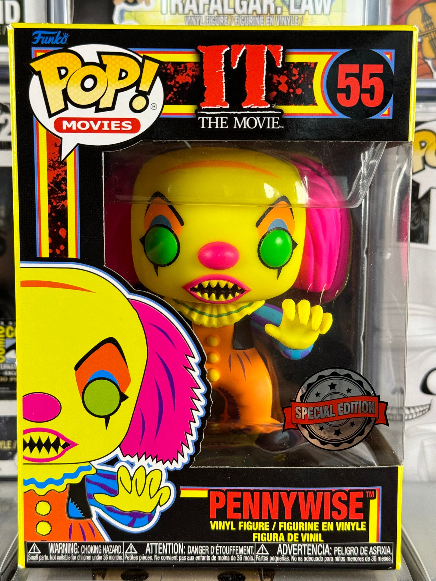 Funko Pop It Pennywise #55 Black Light Exclusivo | Meses Sin Interés - Foto 8