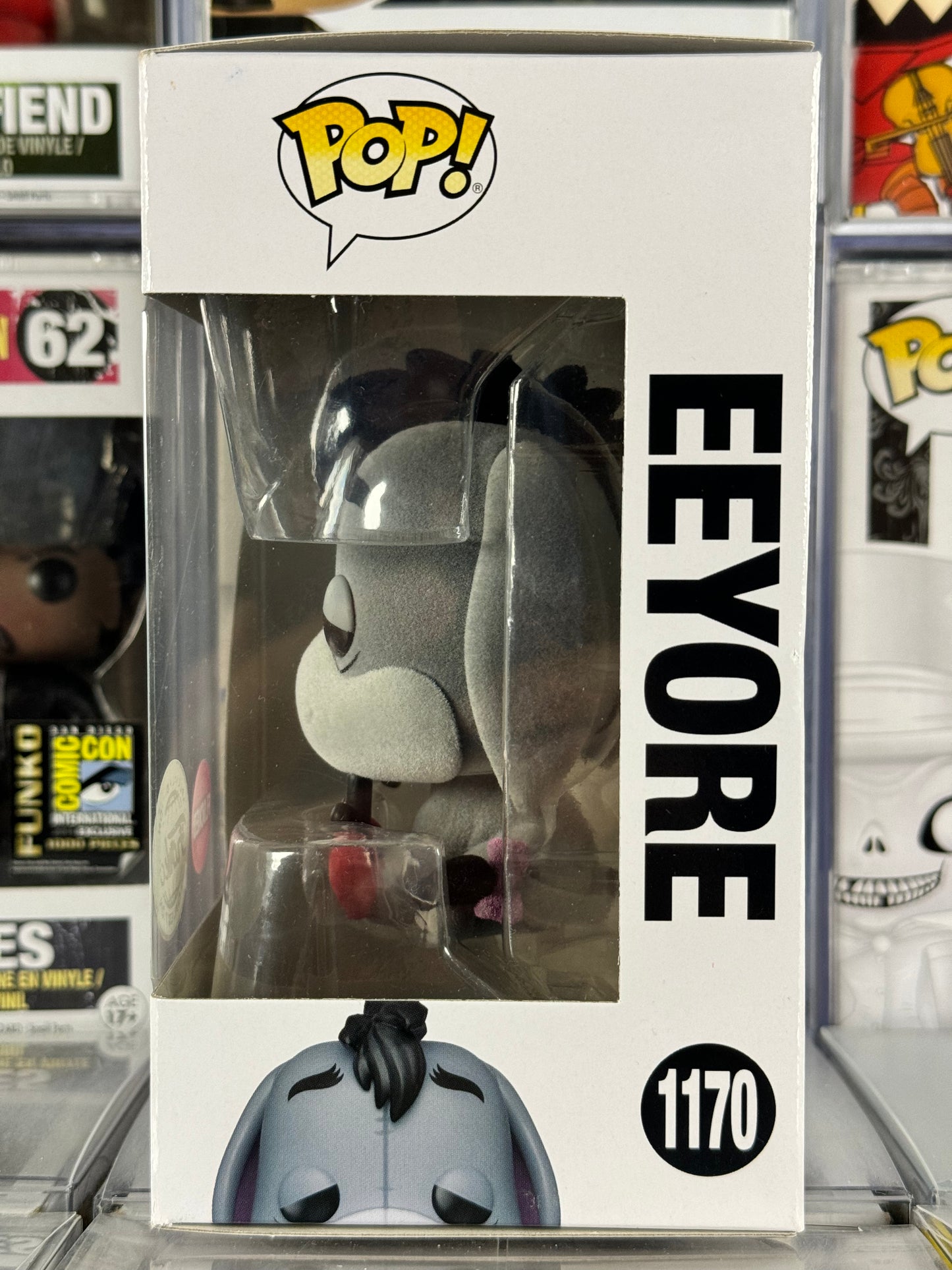 Disney - Winnie The Pooh - Eeyore (Flocked) (1170)