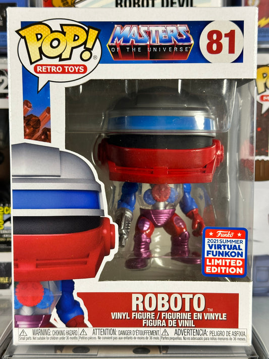 Masters del Universo - Roboto (81) Funkon virtual de verano 2021