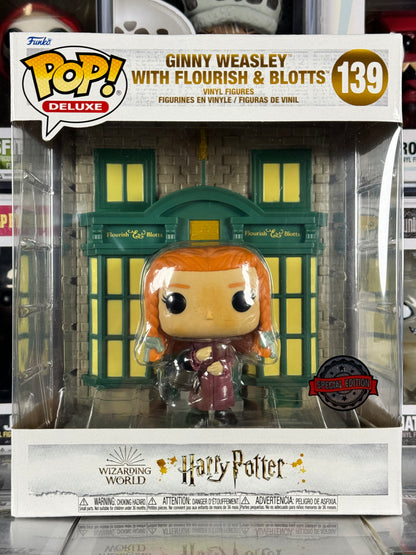 Palabra mágica de Harry Potter - Deluxe - Ginny Weasley con Flourish &amp; Blotts (139)