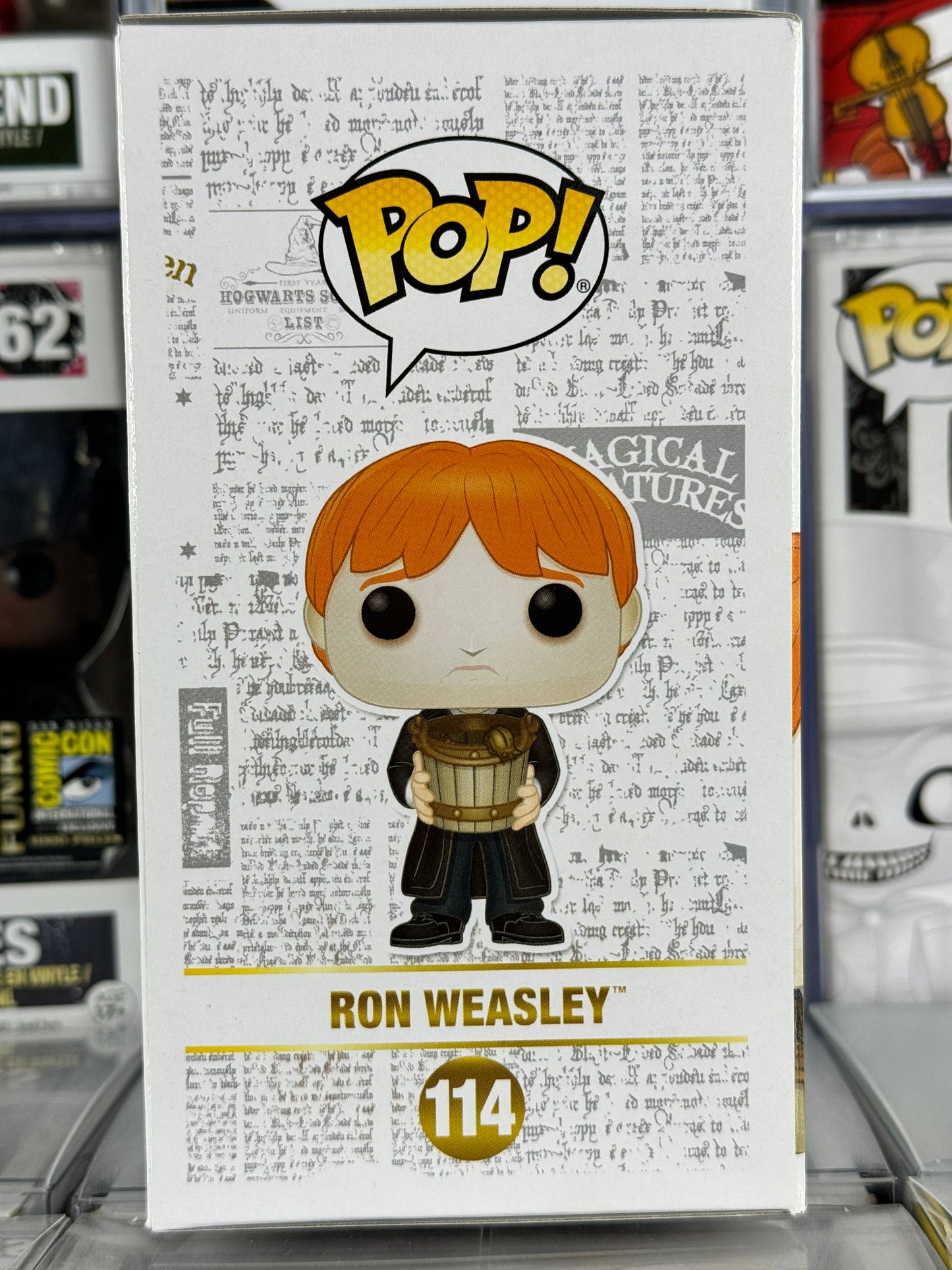 Wizarding World of Harry Potter - Ron Weasley (Puking Slugs w/ Bucket) (114)