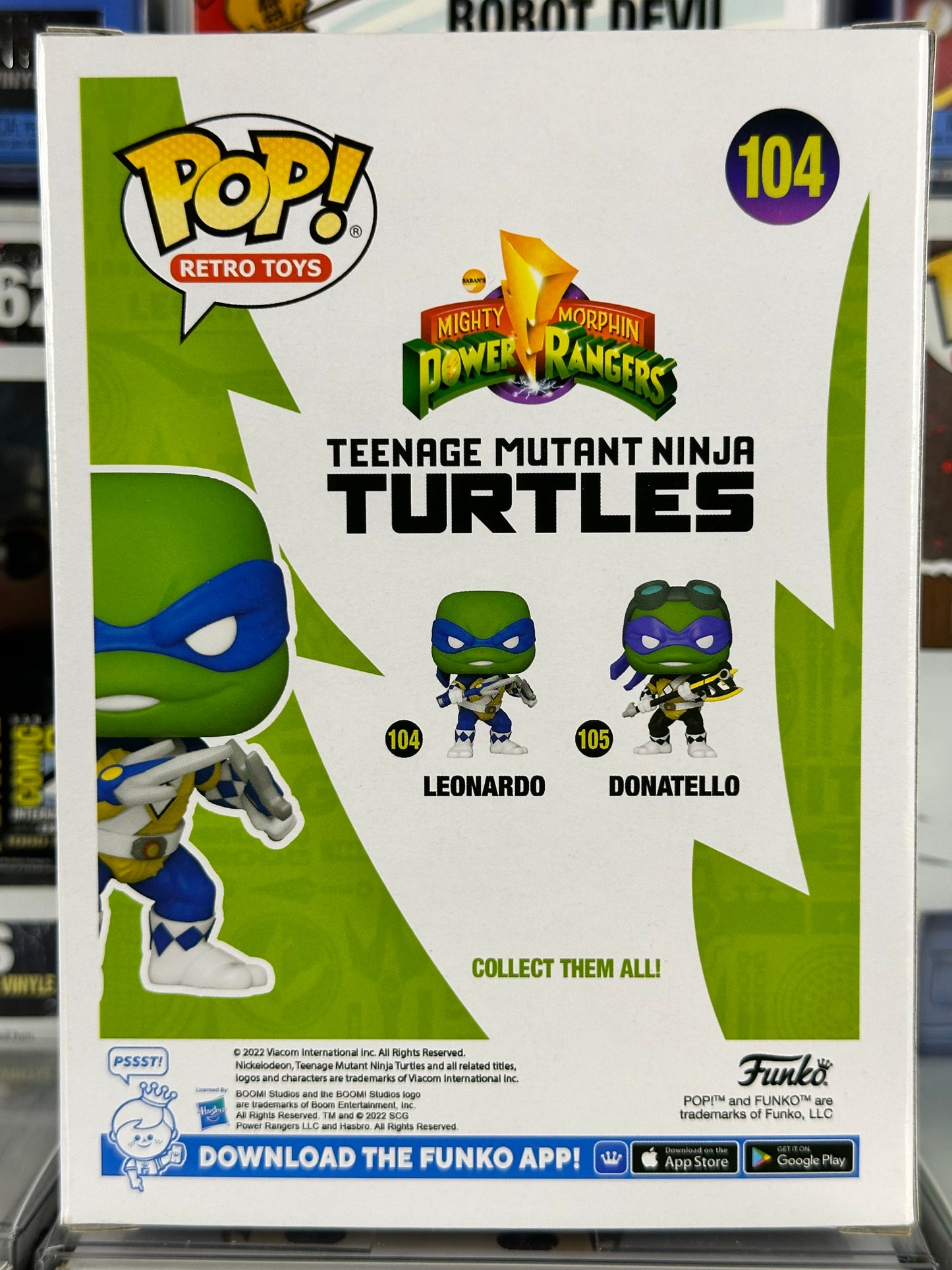 Teenage Mutant Ninja Turtles - Leonardo (104) 2022 Summer Convention Exclusive