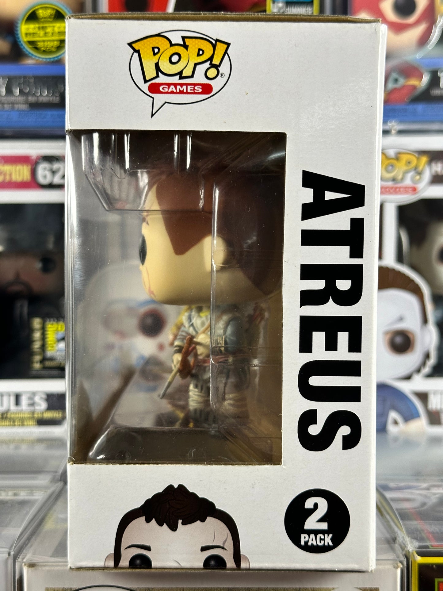 Playstation - God of War - Kratos y Atreus (paquete de 2) abovedado