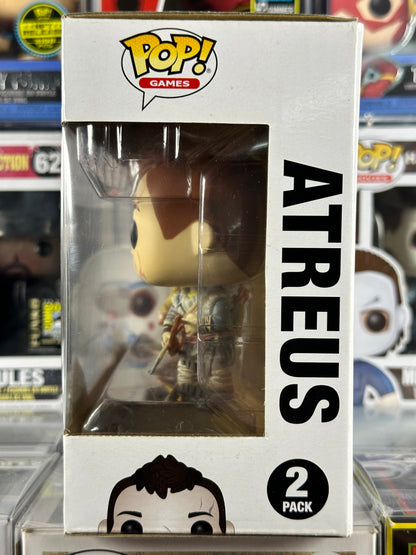 Playstation - God of War - Kratos y Atreus (paquete de 2) abovedado