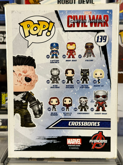 Marvel Captain America Civil War - Crossbones (Unmasked) (139) Vaulted