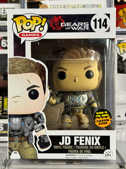 Gears of War - JD Fenix (w/ Slime) (Glow in the Dark) (114) Vaulted