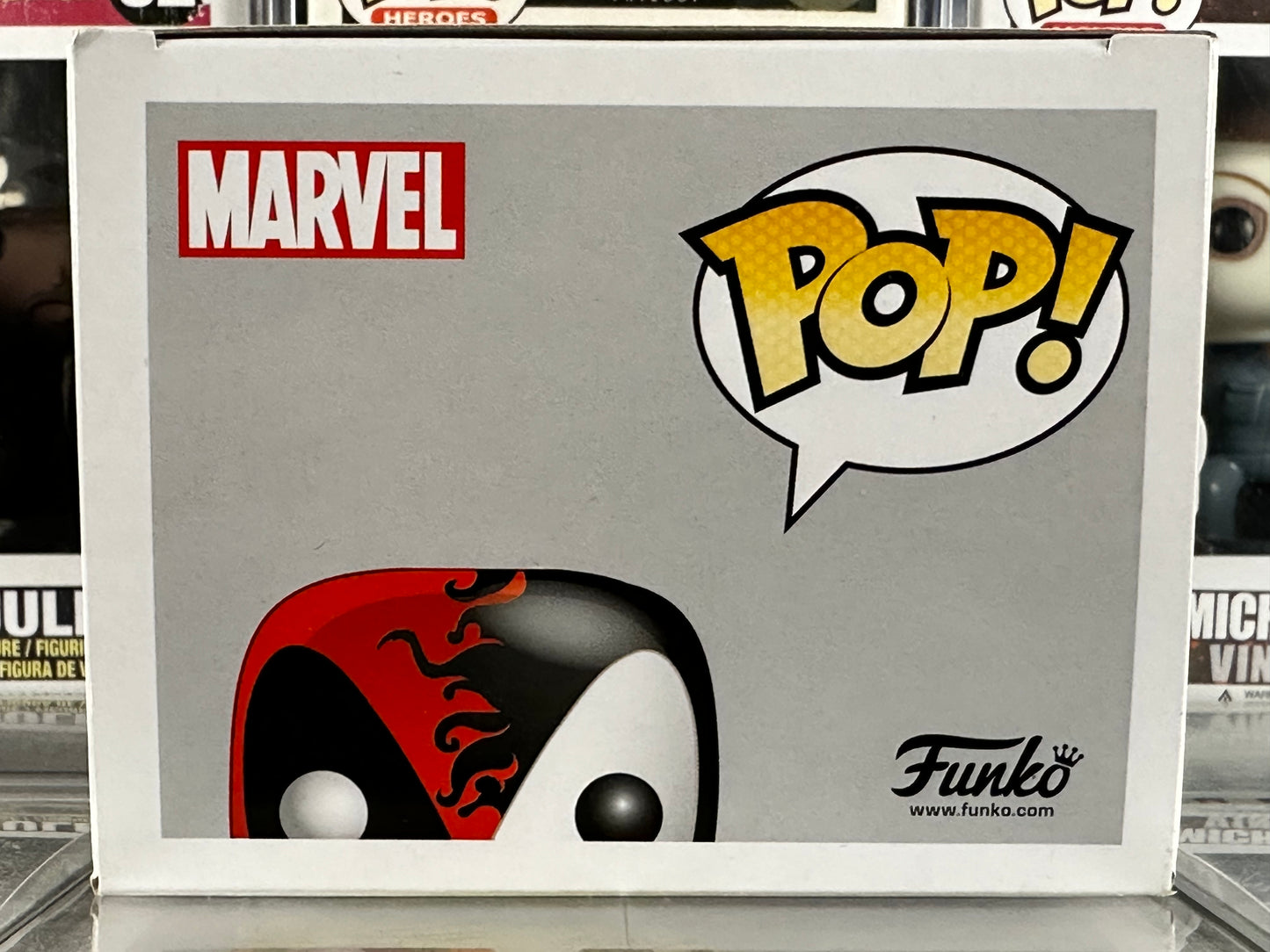 Marvel Deadpool - Asimilación del veneno de Deadpool (primera ejecución) (237) Pop In A Box abovedado exclusivo