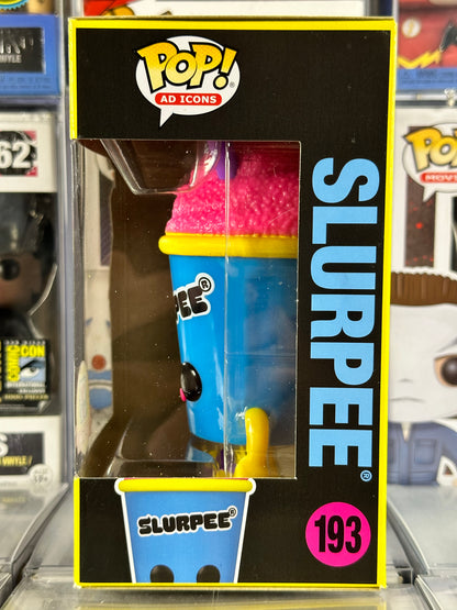 Pop Ad Icons - Slurpee (Blue Cup) (Blacklight) (193) 7 Eleven Exclusive