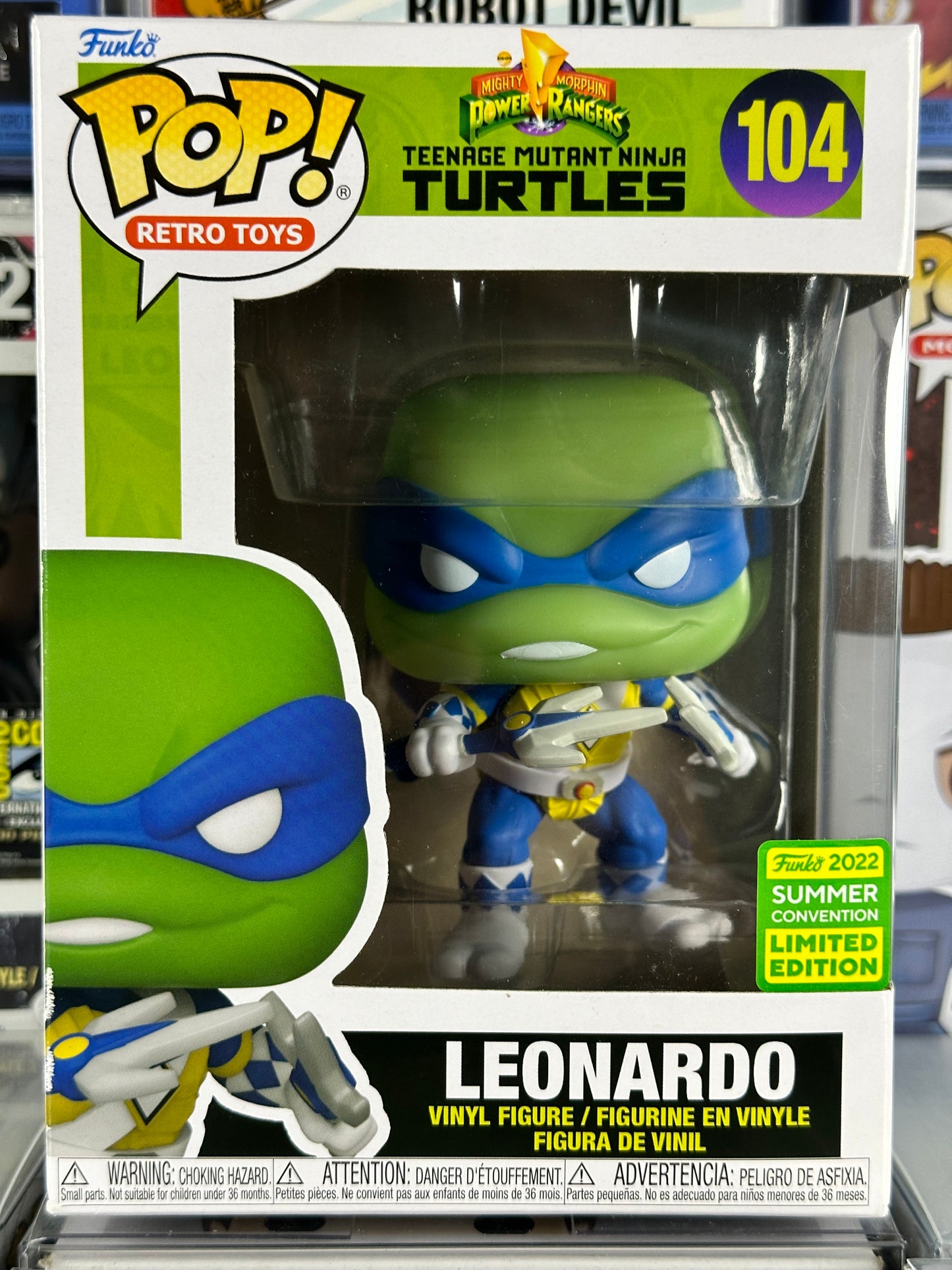 Teenage Mutant Ninja Turtles - Leonardo (104) 2022 Summer Convention Exclusive
