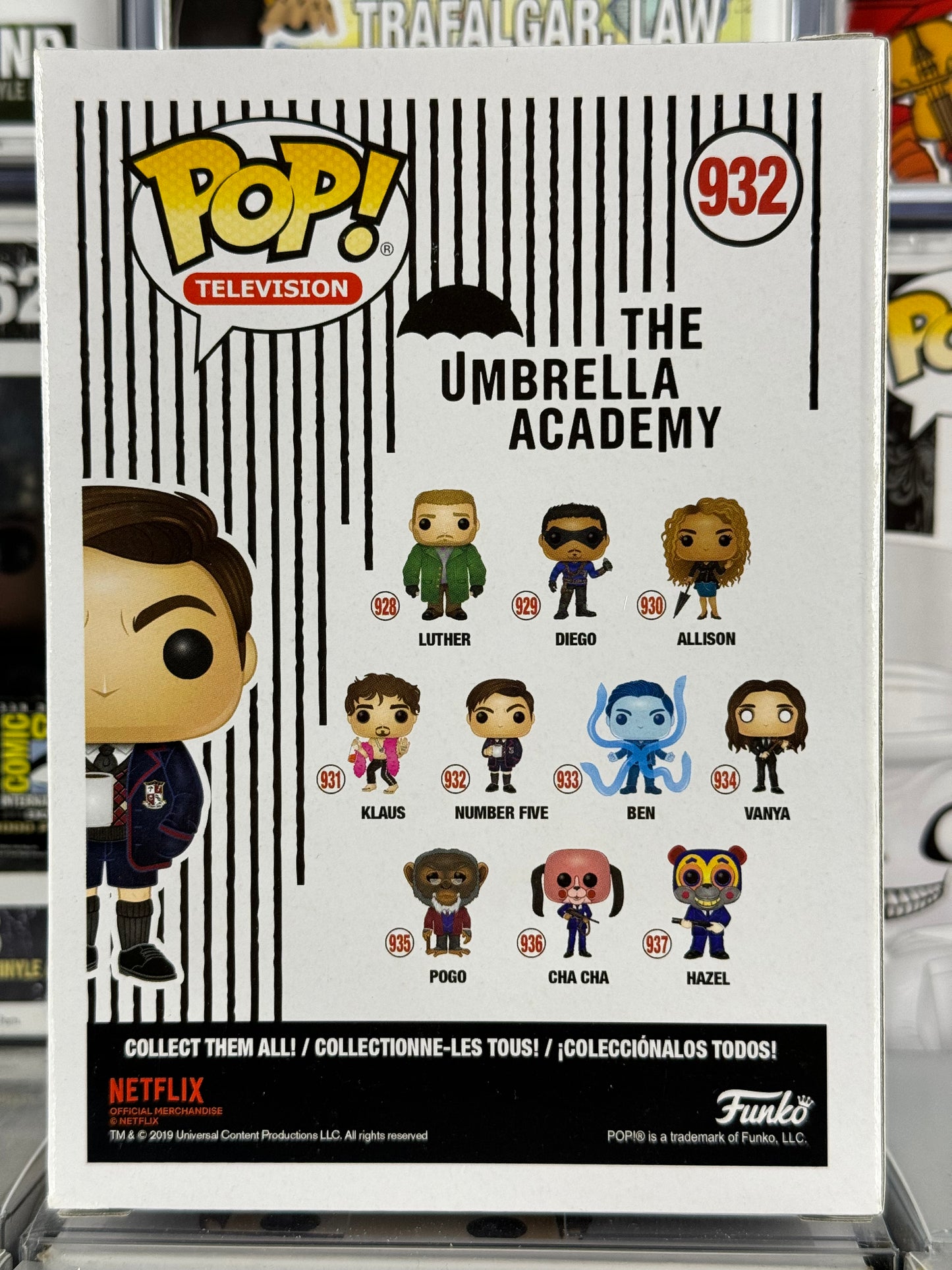 The Umbrella Academy - Número cinco (enmascarado) (932) CHASE