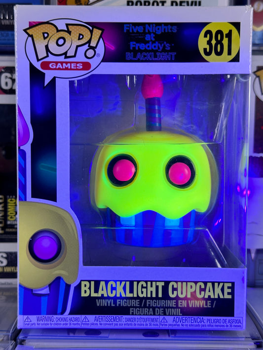 Five Nights At Freddy's Blacklight - Blacklight Cupcake (381) Vaulted