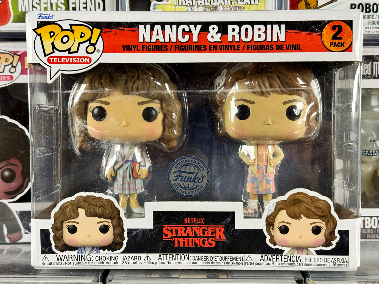 Cosas más extrañas - Nancy y Robin (paquete de 2)
