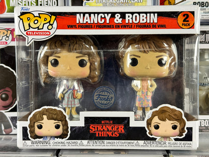 Cosas más extrañas - Nancy y Robin (paquete de 2)