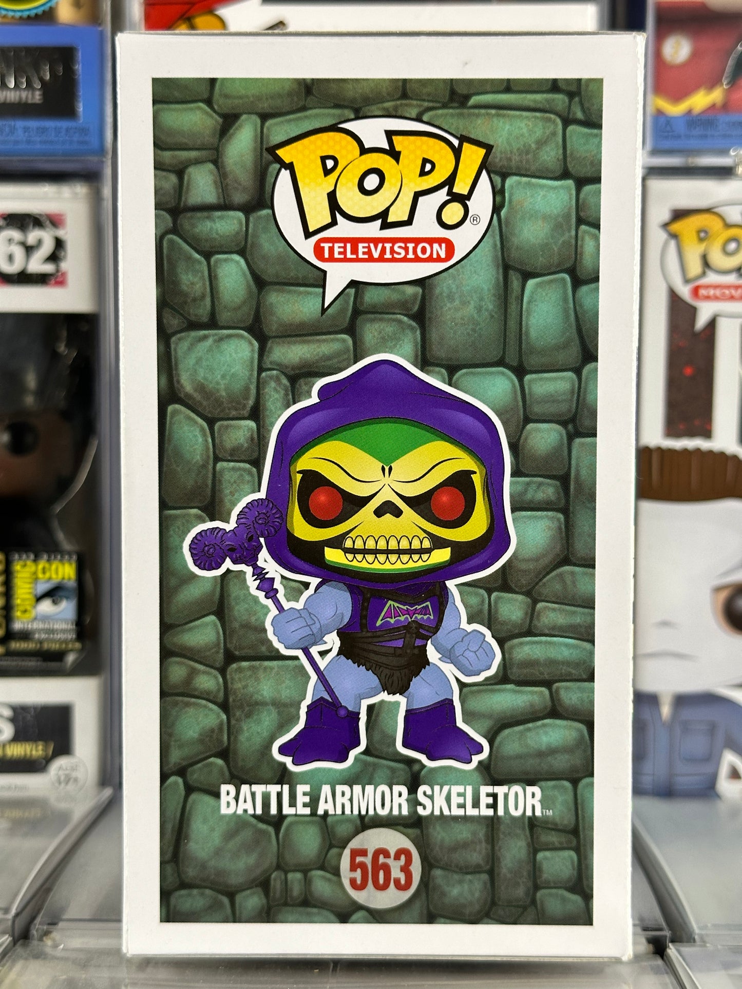 Masters of the Universe - Armadura de batalla Skeletor (metálica) (263) abovedada