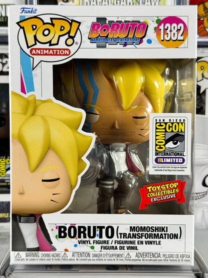 Boruto Naruto Next Generations - Boruto (Transformación Momoshiki) (1382) 2023 SDCC Toystop Collectibles Exclusivo