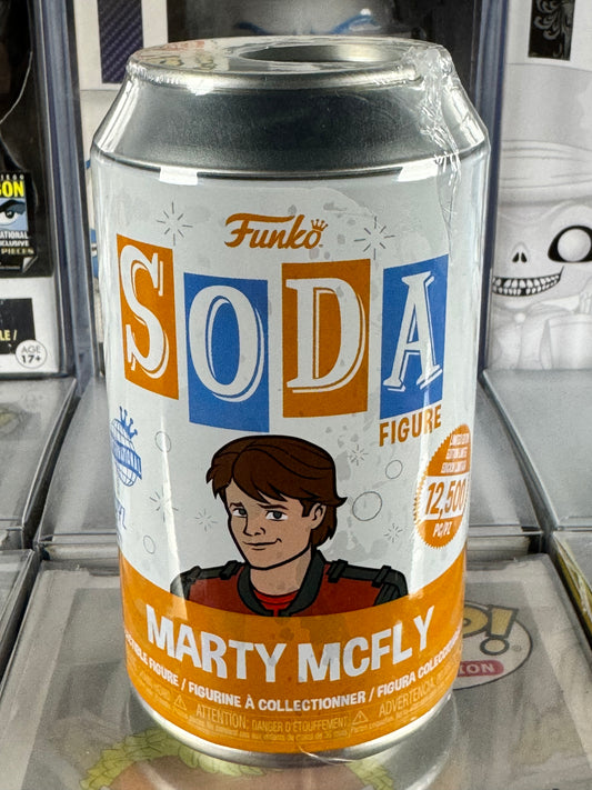 SODA Pop! - Back To The Future - Marty McFly SEALED CAN