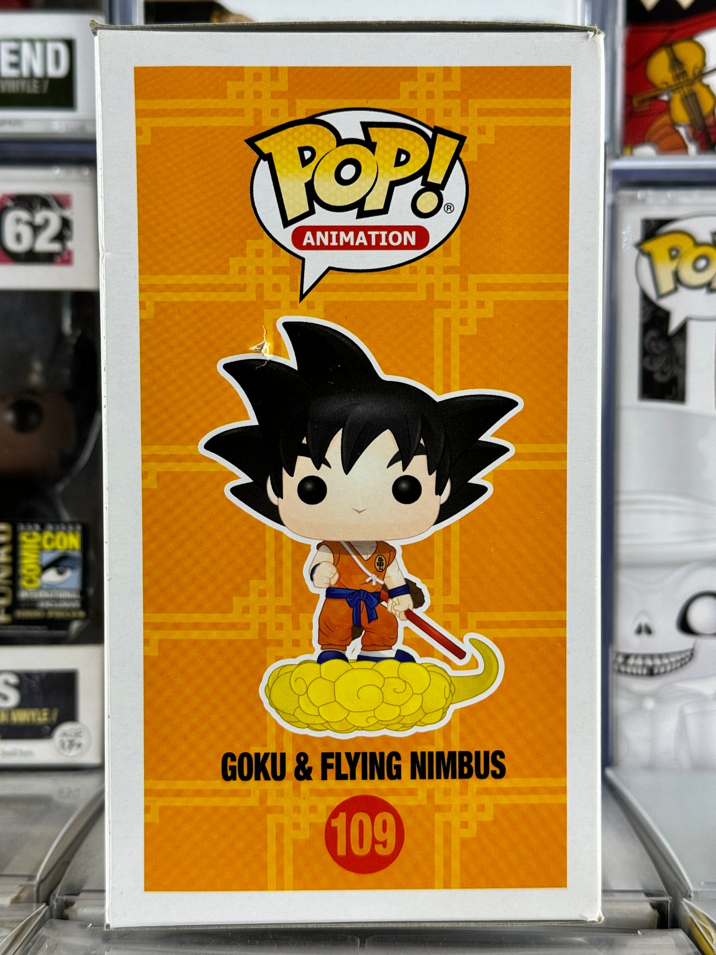 Dragonball Goku & Flying Nimbus (Orange) (109) Galactic Toys Exclusi