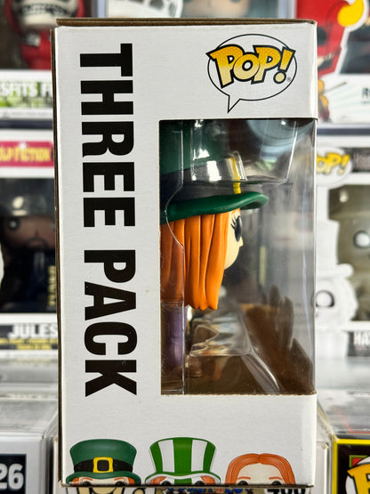 Harry Potter - Ginny, Fred & George Weasley (Quidditch World Cup) (3-Pack) Vaulted SIGNED BY JAMES AND OLIVER PHELPS WITH JSA CERTIFICATE
