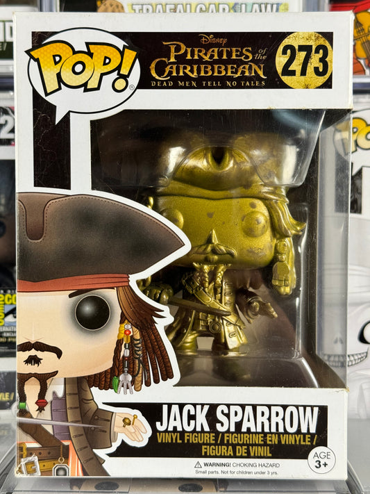 Disney Pirates of the Caribbean - Jack Sparrow (Gold) (273) Vaulted