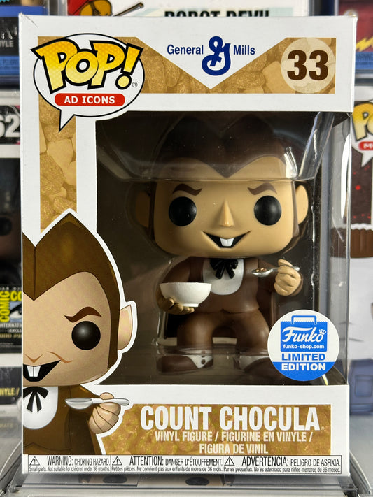 Pop Ad Icons - Count Chocula (Cereal Bowl) (33) Vaulted Funko Shop Exclusive