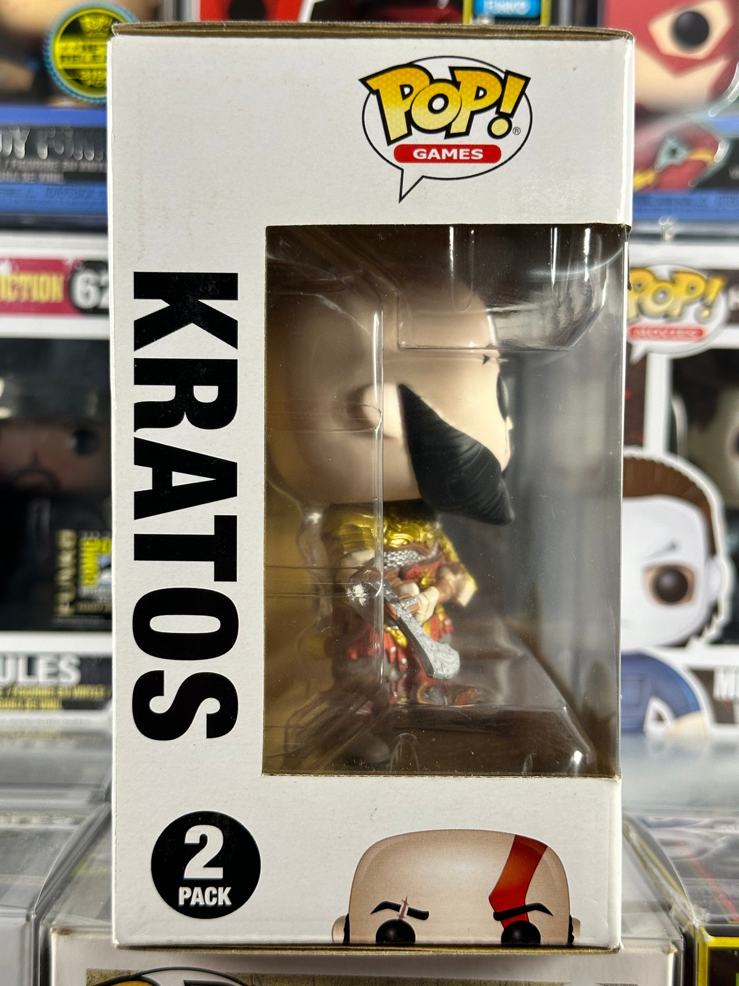 Playstation - God of War - Kratos y Atreus (paquete de 2) abovedado
