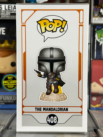 Star Wars - The Mandalorian (Volador) (Brilla en la oscuridad) (408) Funko Insider Club
