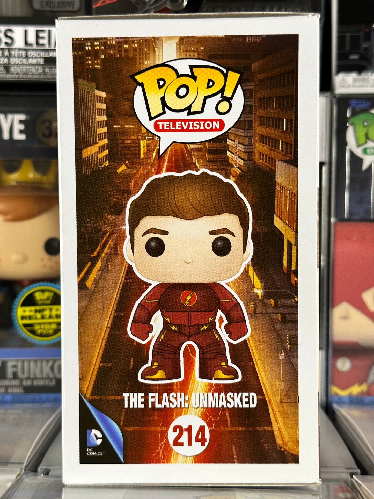 DC The Flash - The Flash (Unmasked) (214) (2015 Summer Convention) Vaulted