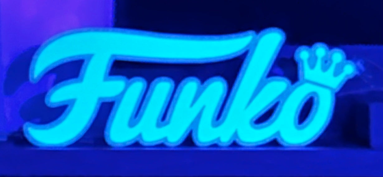 Double Glow Funko Logo Fansign