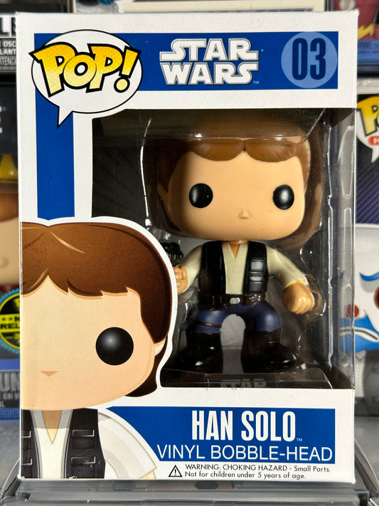 Star Wars - Han Solo (03) (Caja azul, fuente grande, 1.er lanzamiento) abovedado