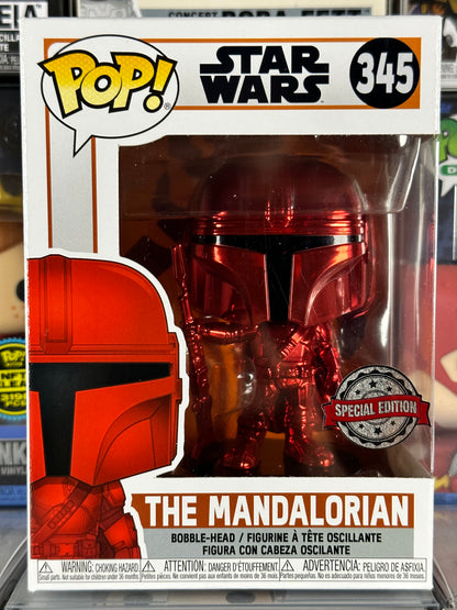 Star Wars - The Mandalorian (Red Chome) (345)