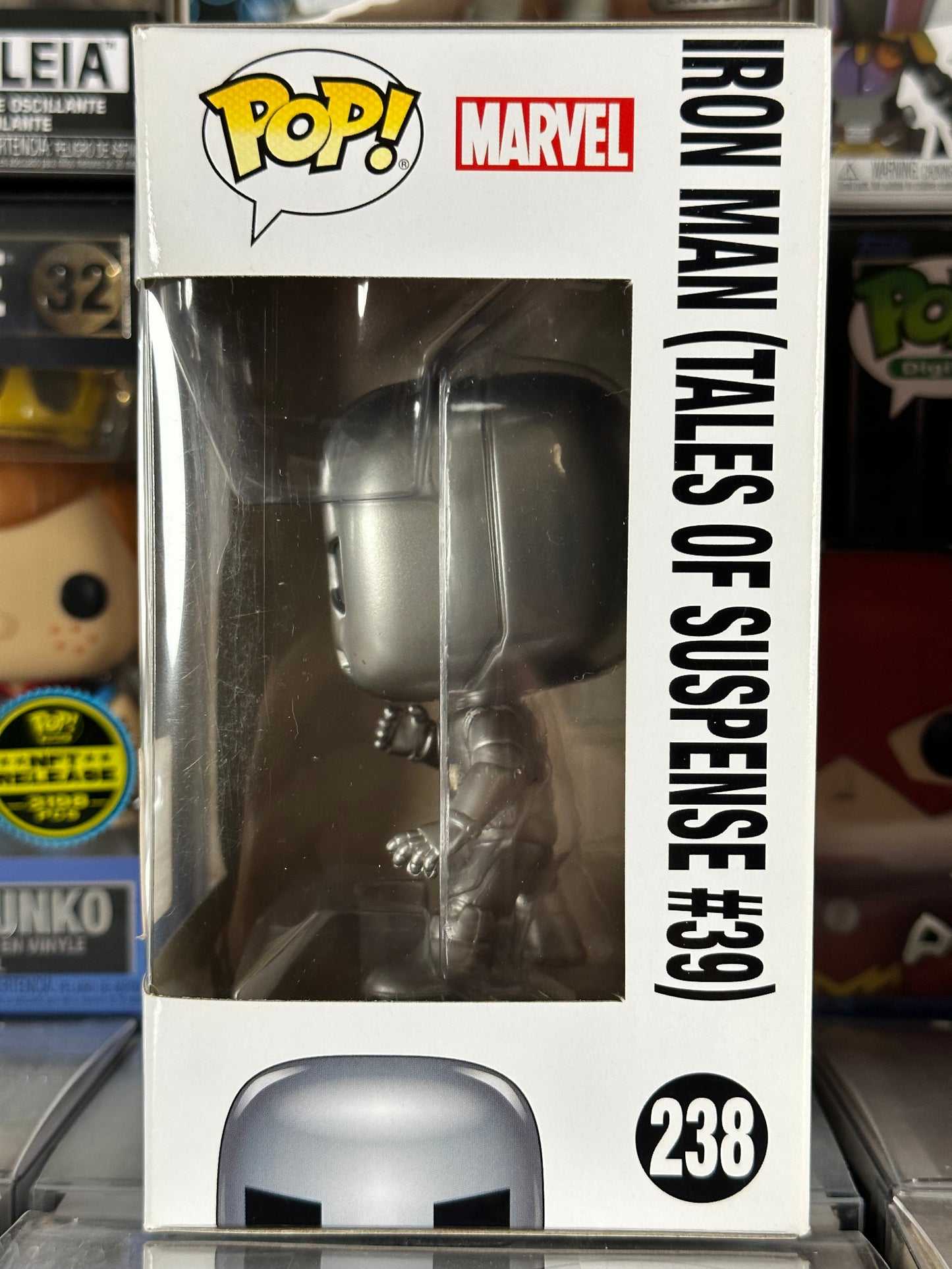 Funko Pop! Marvel 238 Iron Man (Tales of Suspense # 40) - Exclusif au Corps de Collectionneur (Or Funko Pop! Marvel 238 Iron Man (Tales of Suspense # 40) - Exclusif au Corps de Collectionneur (Or