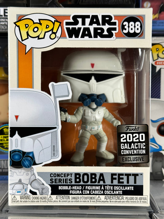 Star Wars - Concept Series Boba Fett (388) 2020 Galactic Convention Exclusive