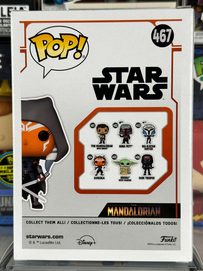 Star Wars - Ahsoka (con capucha y sables dobles) (467) Exclusivo de Amazon