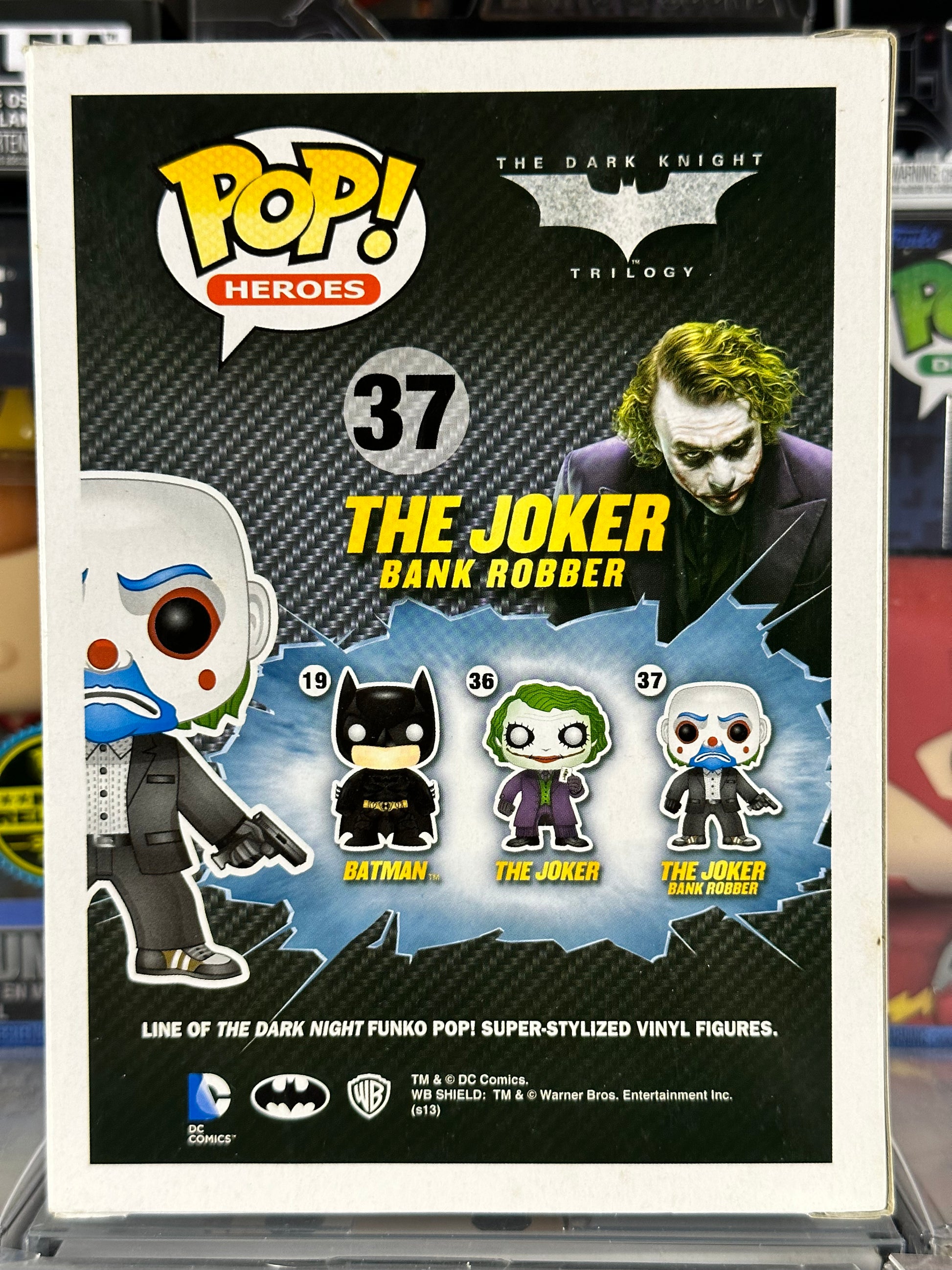 The joker bank robber pop deals