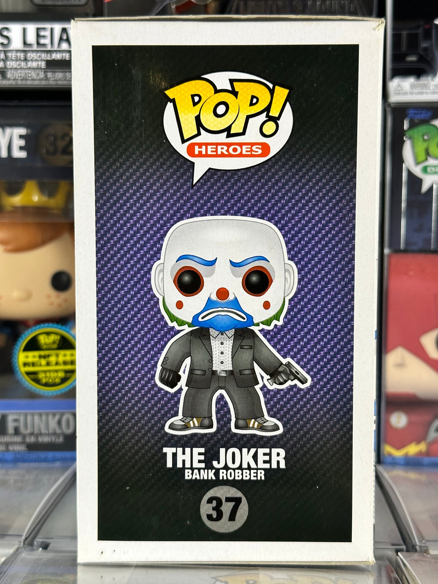 DC The Dark Knight Trilogy - The Joker (Bank Robber) (37) Vaulted GRAIL
