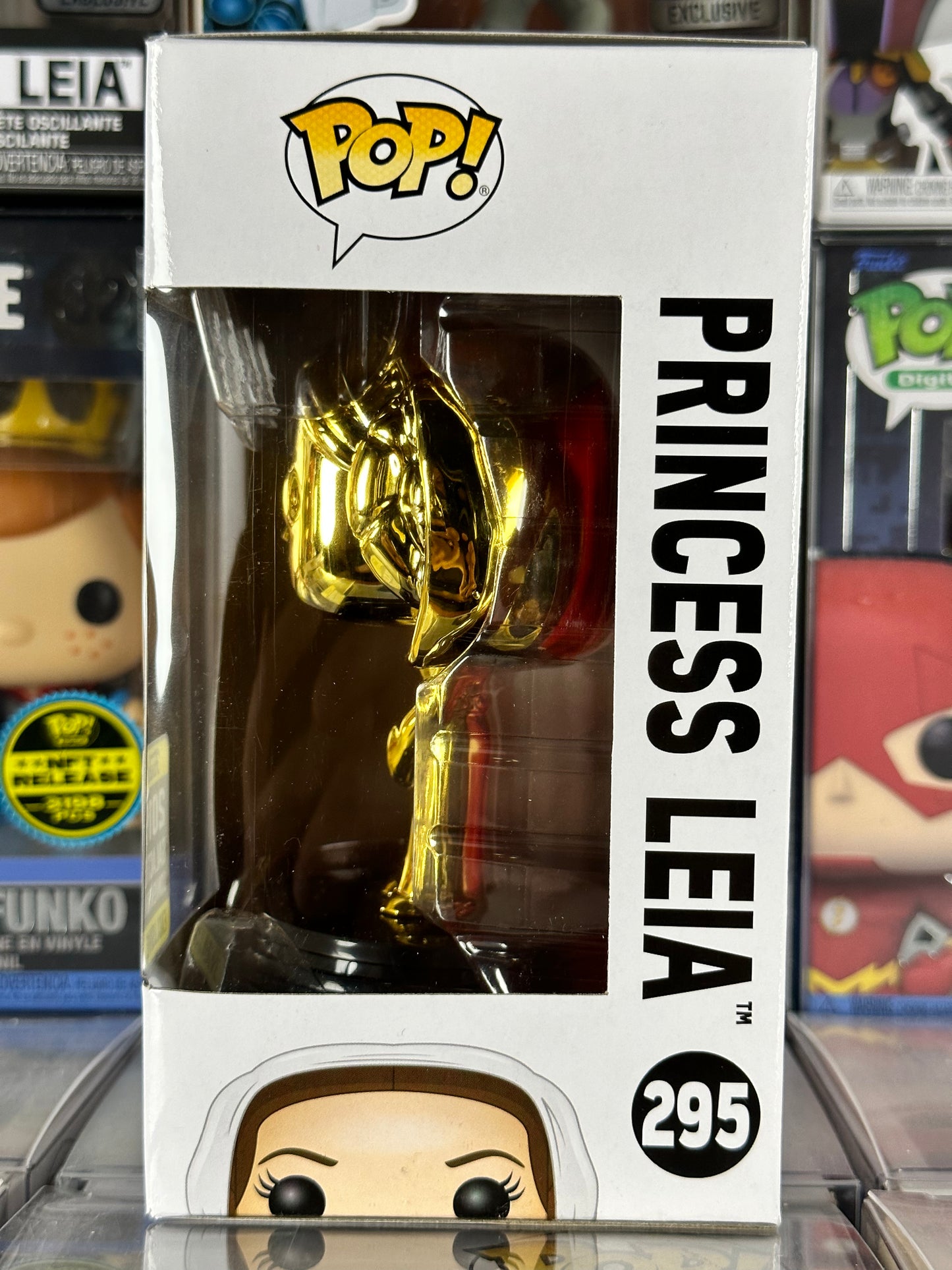 Star Wars - Princesa Leia (Cromo Dorado) (295) (Convención Galáctica 2019) Bóveda