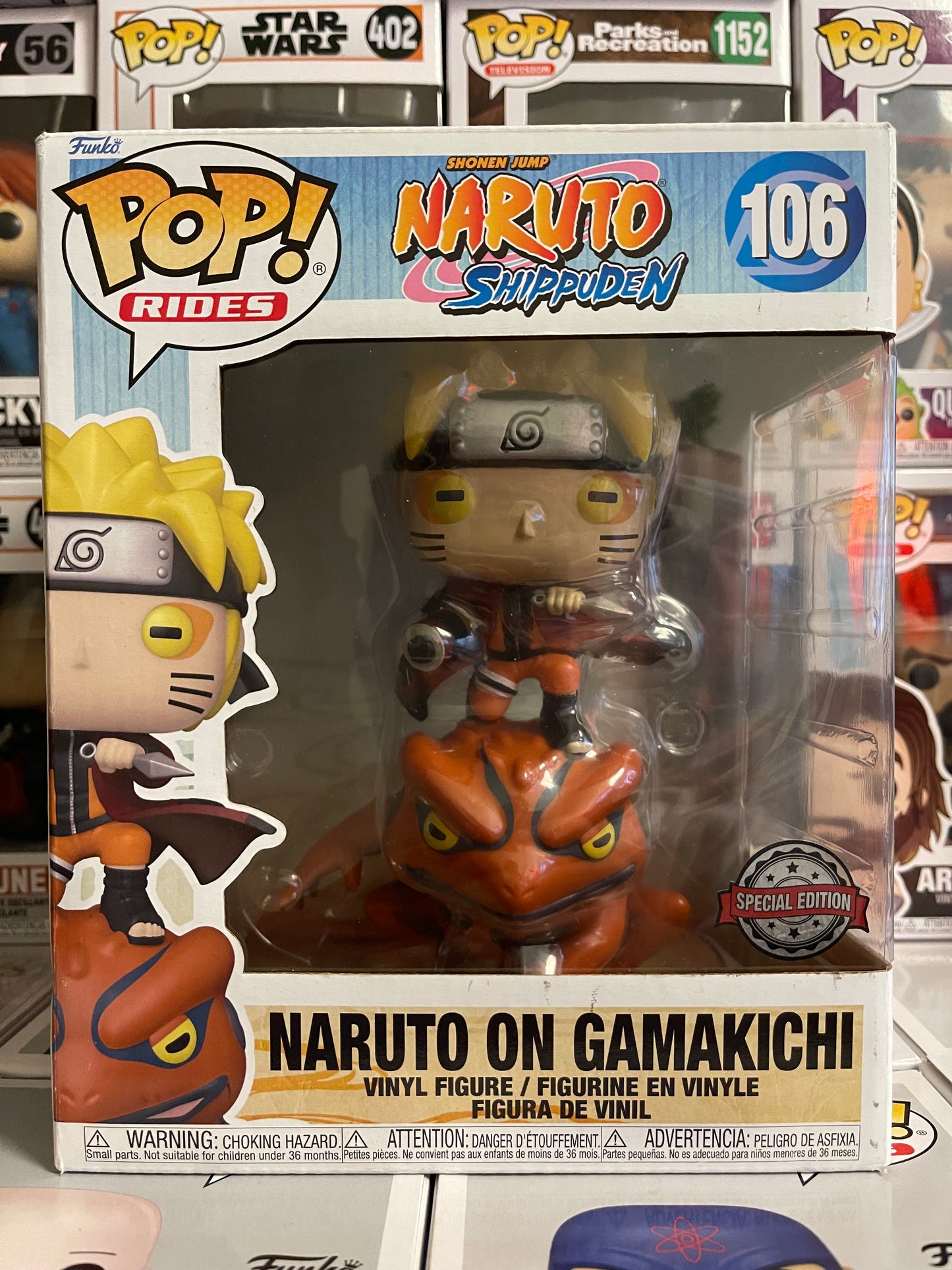 Naruto Shippuden - Rides - Naruto on Gamakichi (106)