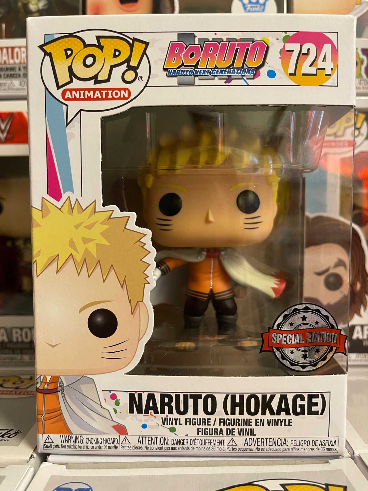 Funko Pop! 724 Boruto: Naruto Next Generations Naruto (Hokage) NEW