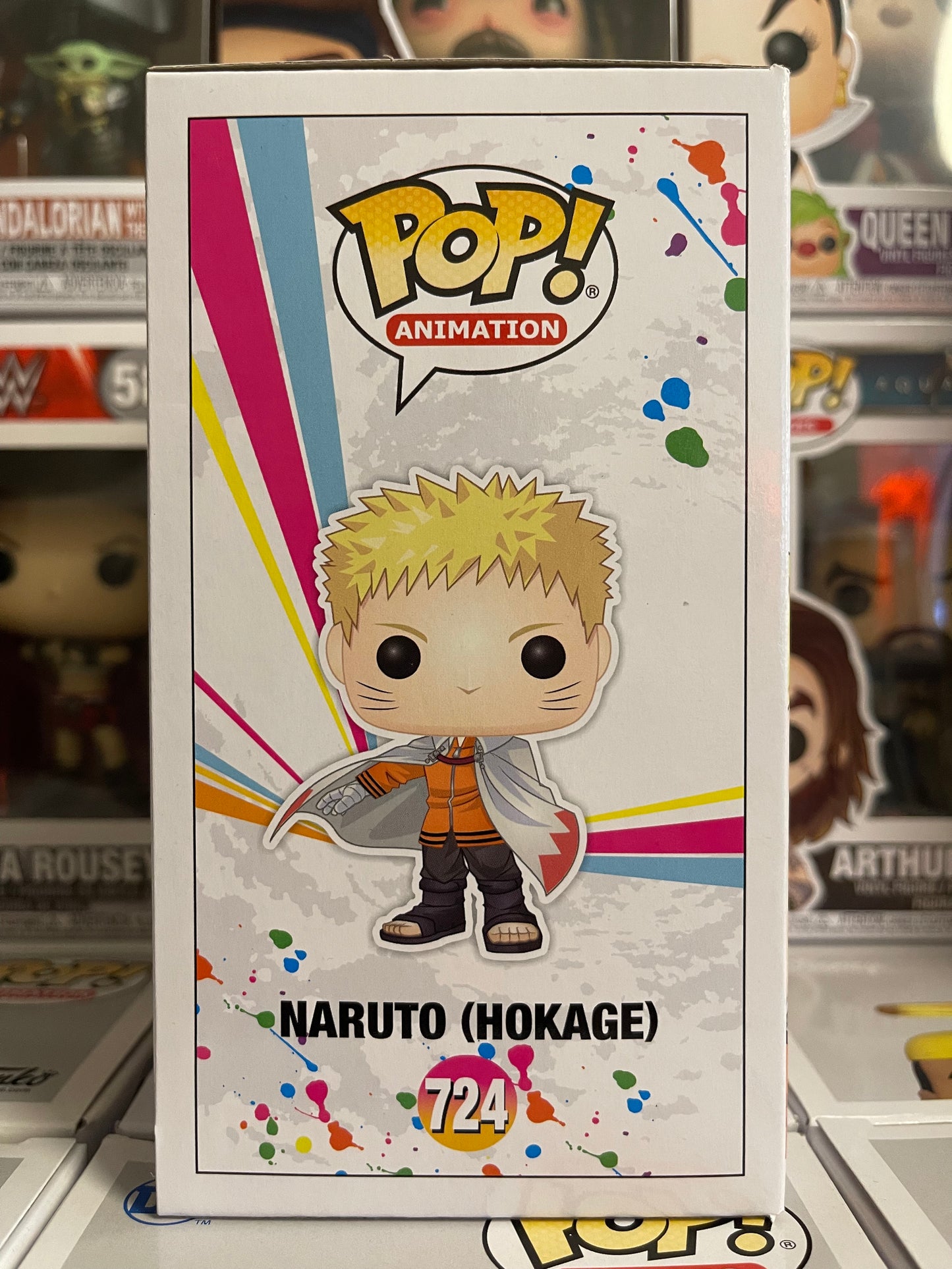 Boruto Naruto Next Generations - Naruto (Hokage) (Glow in the Dark) (724) GLOWING CHASE